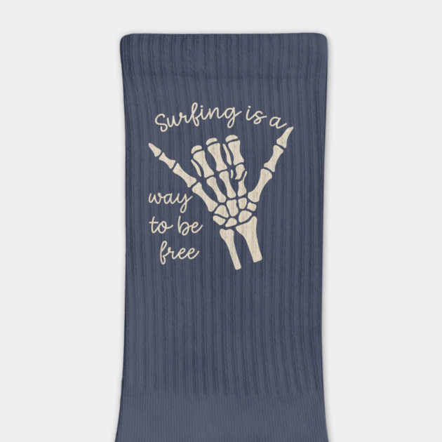 Surfing Is A Way To Be Free by Maggie's Store 3