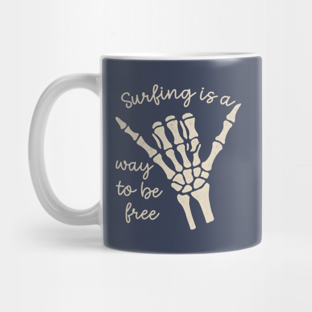 Surfing Is A Way To Be Free by Maggie's Store 3