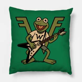 Kermit the Frog X Weezer Pillow
