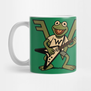 Kermit the Frog X Weezer Mug