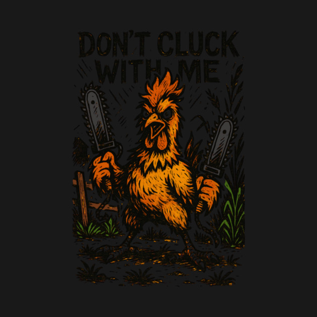 Don’t Cluck With Me: Chainsaw Chicken Rampage by Designed By Marty