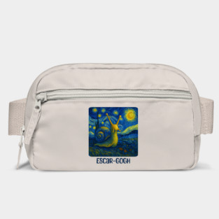 Escar-Gogh, Van Gogh's Starry Night Snail version Bag