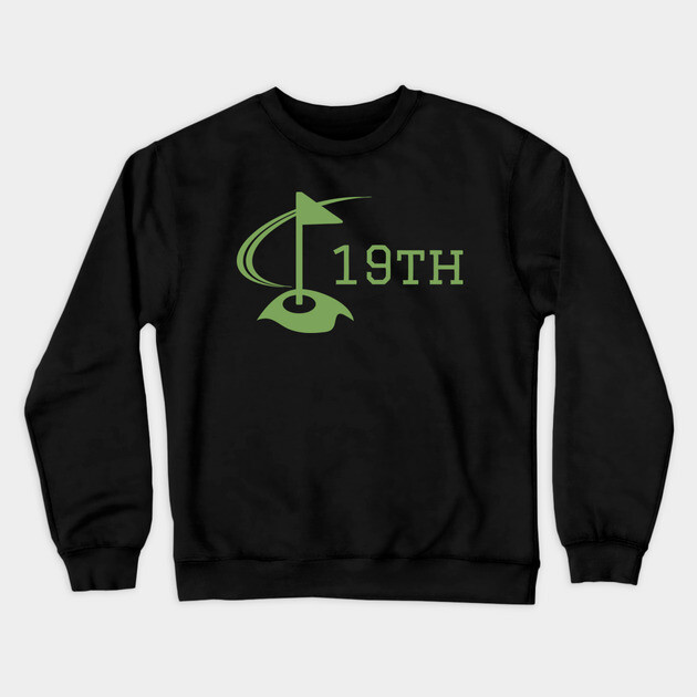 19th Hole Crewneck Sweatshirt by DonWillisJrArt