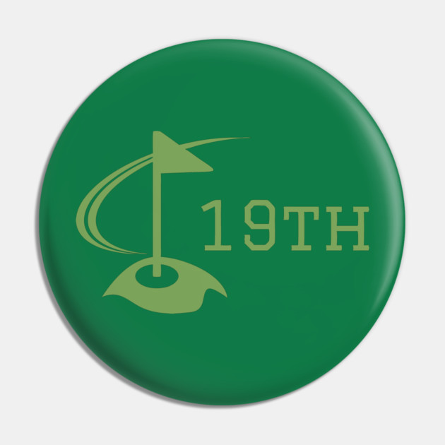 19th Hole Pin by DonWillisJrArt