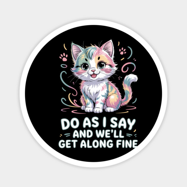 What Cats Think Magnet by BA