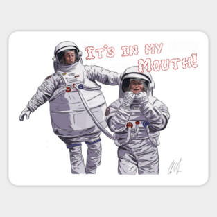 RocketMan: It's in my mouth! Sticker