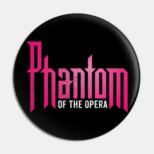 Mask in a Box ("Phantom of the Opera" a la "Hedwig and the Angry Inch") Pin