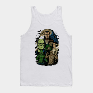 Raster Universal Monsters Tank Top