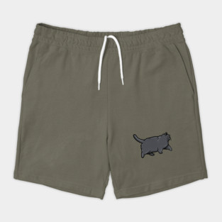 Chonky Oh Lawd He Comin Chartreux Cat Shorts