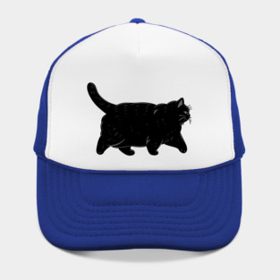 Black Chonky Oh Lawd He Comin Cat Hat