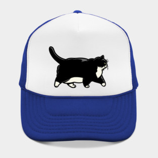 Chonky Oh Lawd He Comin Tuxedo Cat Hat