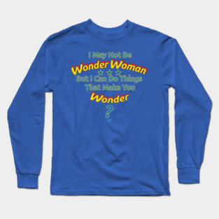 Wonder Woman Long Sleeve T-Shirt