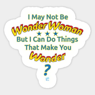 Wonder Woman Sticker