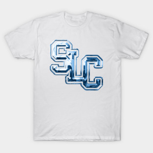 SLC – Salt Lake City Chrome Effect T-Shirt