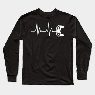 Gamer Heartbeat 2 Long Sleeve T-Shirt