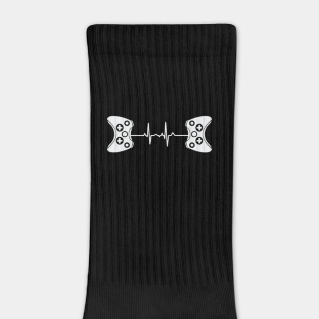 2 controllers Gamer Heartbeat by UrbanLifeApparel