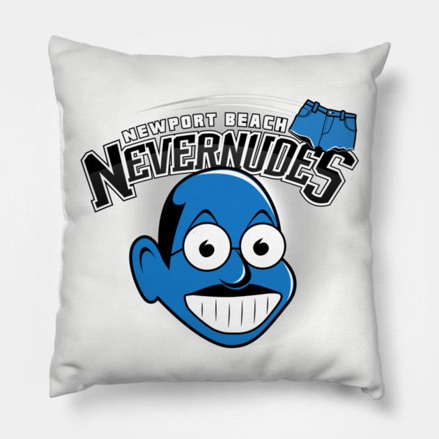 Nevernudes Pillow by LavaLamp