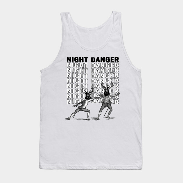 NIGHT DANGER Tank Top by Moon Toboggan