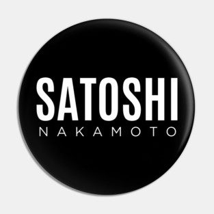 Satoshi-Nakamoto Pin