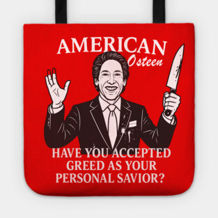 American Osteen – Blessed and Bloodstained Tote