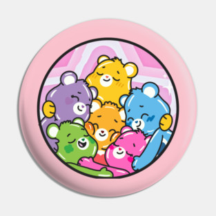 Hugging Bear Pin