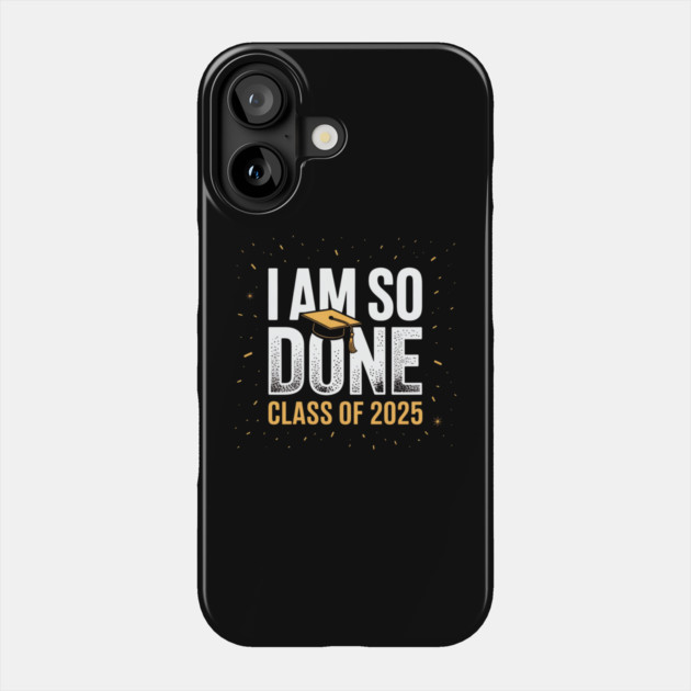 Class-Of-2025 Phone Case by Creatifly Graphic Tees