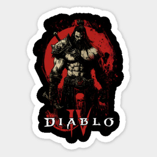 Barbarian King Sticker