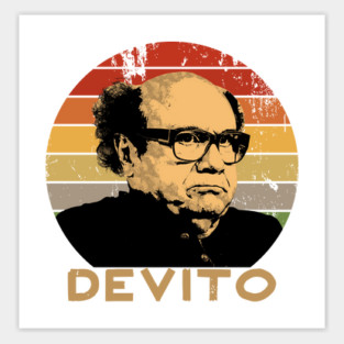 Retro Devito Sticker