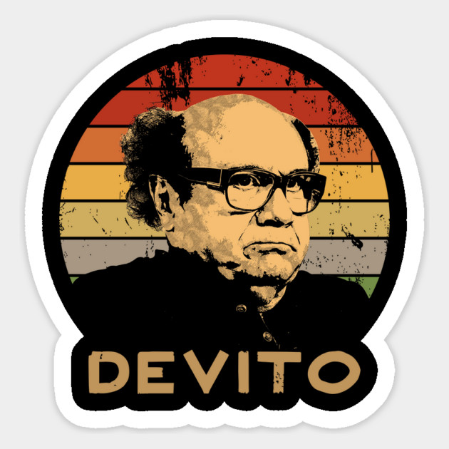 Retro Devito Sticker by DankyDevito