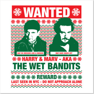 Wet Bandits Posters and Art