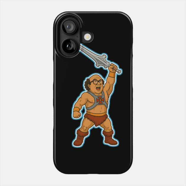 By the Power of Devito Glowing! Phone Case by DankyDevito