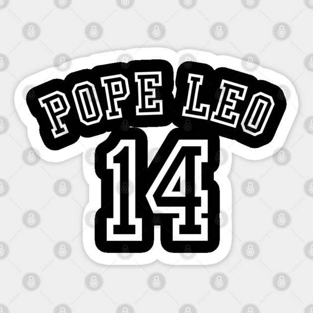 Pope-Leo-XIV Sticker by Creatifly Graphic Tees
