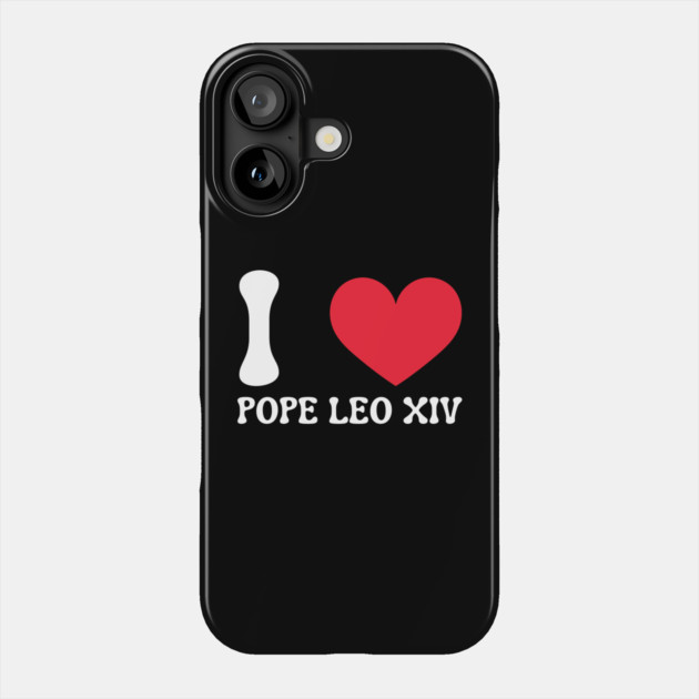 Pope-Leo-XIV Phone Case by Creatifly Graphic Tees