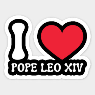 Pope-Leo-XIV Sticker