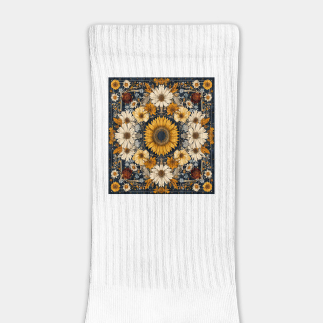 Sunflower Mandala - Vibrant Floral Boho Design by Sharafeldin  's Store