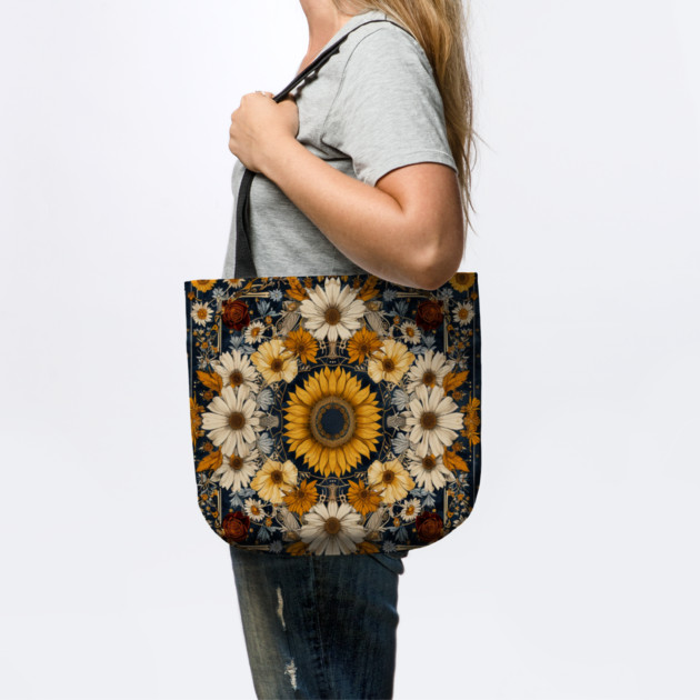 Sunflower Mandala - Vibrant Floral Boho Design by Sharafeldin  's Store