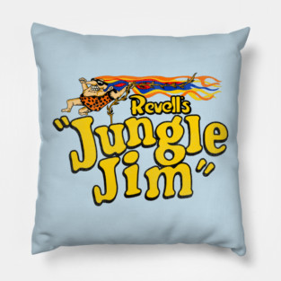 Legendary Drag Racer "Jungle Jim" Liberman Pillow