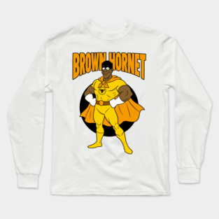 Brown-Hornet Long Sleeve T-Shirt