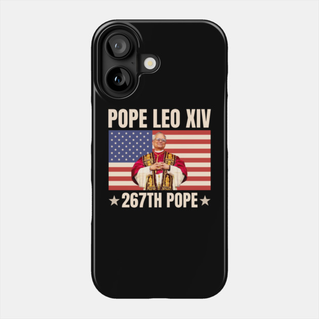 Pope-Leo-XIV Phone Case by Creatifly Graphic Tees