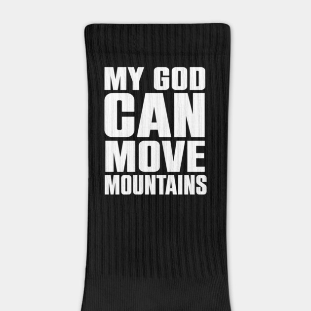 My God Can Move Mountains Christian Gift by Douglas's Store 3