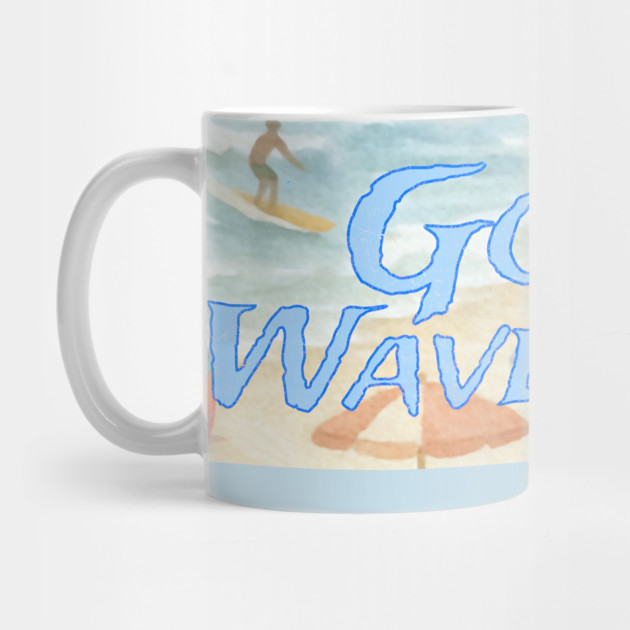 Surf Beach Design Got Waves? by DonWillisJrArt