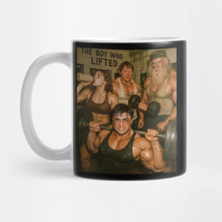 The Boy Who Lifted : Funny Weight Lifting Working Out Meme Mug