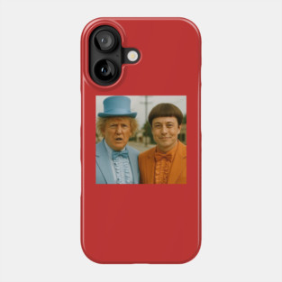 Dumb & Dumber Donald Trump & Elon Musk Meme Phone Case