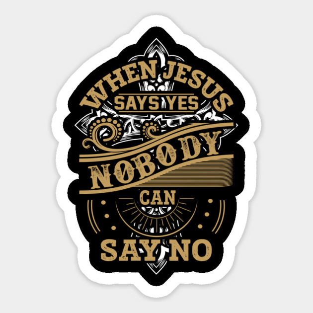When Jesus Says Yes Christian Gift Magnet by Douglas's Store 3