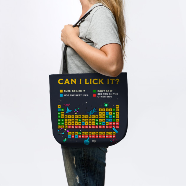 Can I Lick It Periodic Table by GoshWow®