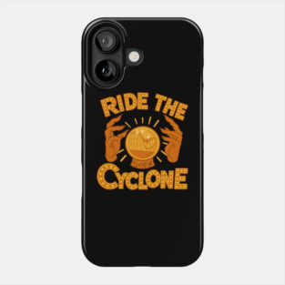 Montez le Cyclone Essentiel – Ride the Rollercoaster of Fate Phone Case