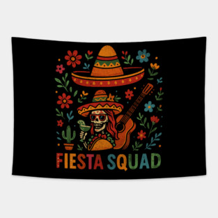 Fiesta Squad Tapestry