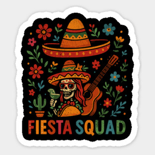 Fiesta Squad Magnet
