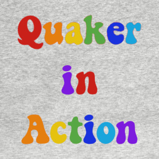 Quaker in Action Pride Colors T-Shirt
