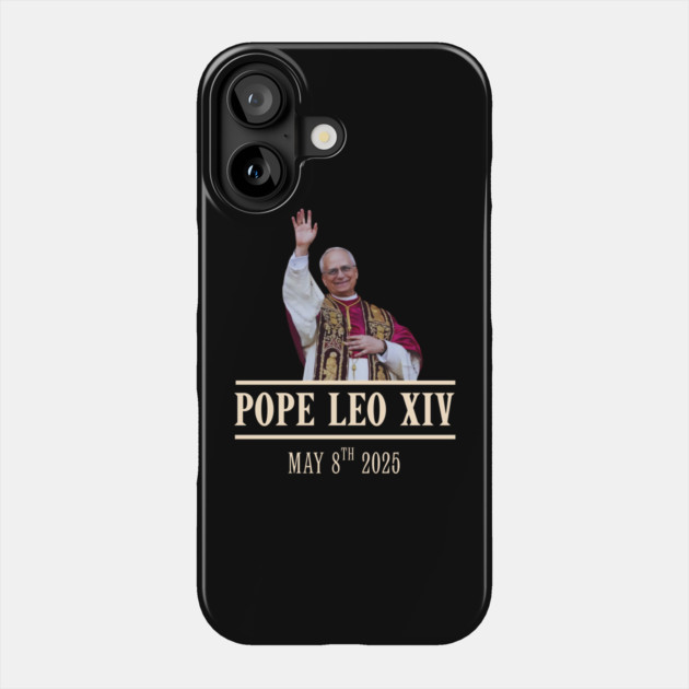 Pope-Leo Phone Case by Creatifly Graphic Tees